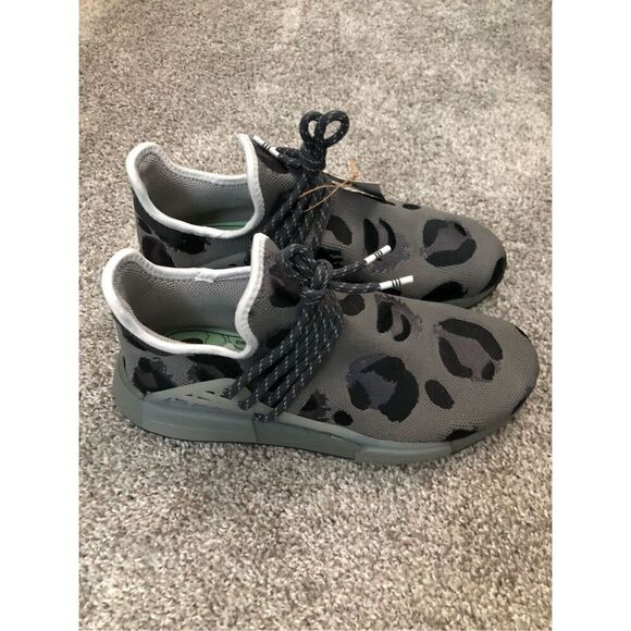 Adidas x Pharrell Williams NMD Leopard Print Men’s Size 8.5 - Picture 2 of 7